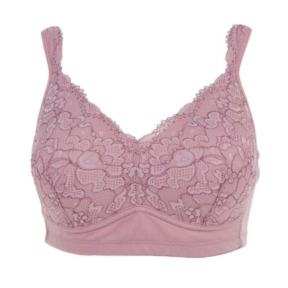 Rhonda Shear Lace Molded Cup Bra With Back Closure 2 … - Gem
